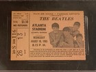 The Beatles Concert Ticket Stub 1965 Atlanta Stadium Georgia Psa 