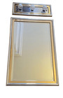 Vintage Medicine Cabinet With Lights And Mirror Brass And Chrome