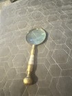 Brass Handheld Magnifying Glass Antique Magnifier Handle Desk Top Item