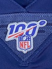 Team-issued Metallic  nfl 100  Nike Vapor Jersey Yoke neck Patch
