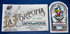 1930 s Pre-ww2 6 Pcs  Philippine Wine   Liquor Labels Ginebra  La Fortuna