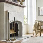 30 x5 8  Oversized Floor Taper Candlestick Brass - Hearth   Hand With Magnolia