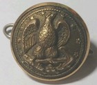1 Inch U  S Army   Great Seal  Officers Button 1920-1930