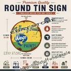Wesco Paints Paint Advertising Vintage Style Round Metal Wall Sign 12in