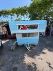 1955 Vintage Retro Camper Travel Trailer Rv Canned Ham Restoration Project Fixer