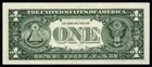 1993  1 Error  Missing 3rd Print   Au  unc Federal Reserve Note 