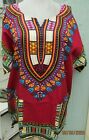   African Shirt Dashiki Print Men Women Succunct Hippie Top Blouse 2xl 56