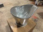 Galvanized Coal Scuttle   Ash Bucket