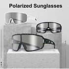 Cycling Photochromic Sunglasses Polarized Glasses Mtb Bmx Windproof Bike Goggles