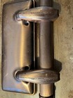 One  Casket Handle Vintage Coffin Mortuary Funeral Oddities Postmortem Mourning