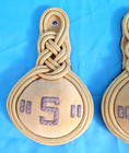 Epaulette Pattern 1872 Cavalry 5th Fifth Regiment Reproduction Metallic Insignia