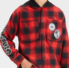 Boys  Marvel Spider-man Plaid Jacket