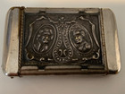 1904 Electricity Bldg st louis World s Fair  Embossed Match Safe Washington Back