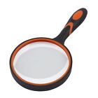 Insten Large Magnifying Glass 100mm Lens  6x Handheld Magnifier For Read  Orange