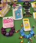 30  Y2k Retro Girls Hair Claw Clips  Scrunchies  Bobby Pins Goody Scunci Lot