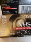 Lot Of 2 Maxell Tc-30 Vhs-c Premium High Grade Hgx-gold Camcorder Videocassette