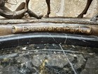 Vtg Delaware Park Bronze Equestrian Race Horse   Jockey Sculpture Marble Base
