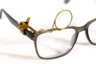 B l Clip On Loupe Bausch   Lomb Vintage Jewelers Watchmakers Loupe Magnifier