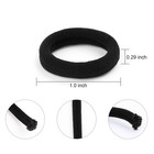 200pcs Black Baby Hair Bands     Mini Seamless Toddler Hair Ties     Soft Toddler Ha