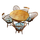 Dining Table   4 Windsor Chairs