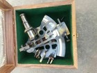 Nautical Brass Wooden Antique Marine Sextant W Box Navigation Handmade Ship Old