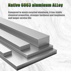 4040 T Slot Aluminum Extrusion 40x40mm European Standard Anodized Linear Rail