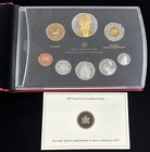 2007 Canada 8-coin Proof Set Of Canadian Coinage Ensemble