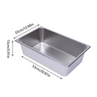 6 Pack Steam Table Pans Full Size 6in Deep Stainless Steel Catering Buffet Pan