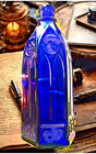 Carters Ink Blue Cathedral Bottle Vtg Bottle 10   ish Pristine -this Is A Keeper