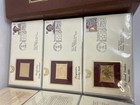 Golden Replicas Of Us Stamps First Day Covers Fdc Collection 2 Binders Phil