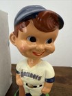 Rare Vintage Mlb Seattle Mariners Green Base Bobblehead Nodder With Box