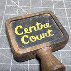 Vintage Beer Tap Handle Centre Court Wood Bar Man Cave Craft Brewery Saloon Brew