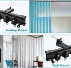 Kolako Ceiling Curtain Track  Flexible Bendable Curtain Rails Ceiling Wall Mount