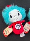 Hallmark Itty Bittys Dr  Seuss Thing 1 And Thing 2 Plush Collectible Pair Nwt
