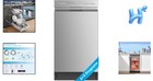 Dishwasher Built-in 18 Inch Stainless Steel Energy Star Certified Sleek Modern