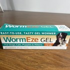 2- Wormeze Gel For Dogs And Cats  Wormer  Worms  4 Oz Bottle