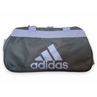 Nwt Adidas Diablo Small Ii Hex Print Duffel Bag - Grey purple  17 In