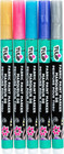 Glitter Fabric Paint Markers  Great On Light Or Dark Fabrics  Add Sparkle   Crea