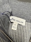 Nwt Men s Peter Millar 1 4 Zip Sweater  Size  L  Color  Gray  m10 22 