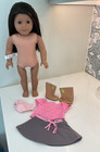 American Girl Doll  42  Long Brown Hair   Eyes  Med Skin  My American Girl  Guc