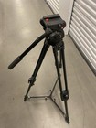 Manfrotto 351mvb2 Tripod W  Fluid Head 501hdv   Level Aluminum Italy Made