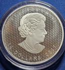 2017 Canada  10 2oz Fine Silver Coin Canada 150th Iconic Maple Leaf Ogp Coa