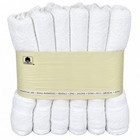New Grandeur Hospitality 6-pack Bath Towels White 30x54 100  Cotton  Oeko-tex