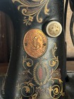 Singer Treadle Sewing Machine With Ornate Cabinet  Pre-1930 Antique