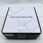 Video Door Phone System  4 3 Inches Clear Lcd Monitor Wired Video Intercom Door