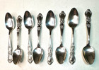 1847 Rogers Bros Heritage Set Of 8 Teaspoons Silverplate Flatware Silverware