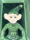 Vintage 50s Pixie Elf Seated Ceramic Teapot Planter Treasure Craft 