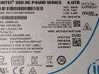 Intel 4tb Ssdpe2kx040t7 Dc P4500 2 5  U 2 Nvme Internal Ssd Drive
