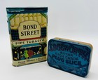 Vintage Tobacco Tin Lot Edgeworth Bond Street Buckingham Pipe Smoking Tins