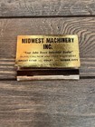 Midwest Machinery Inc  Kansas Vintage John Deere Equipment Gold Matchbook